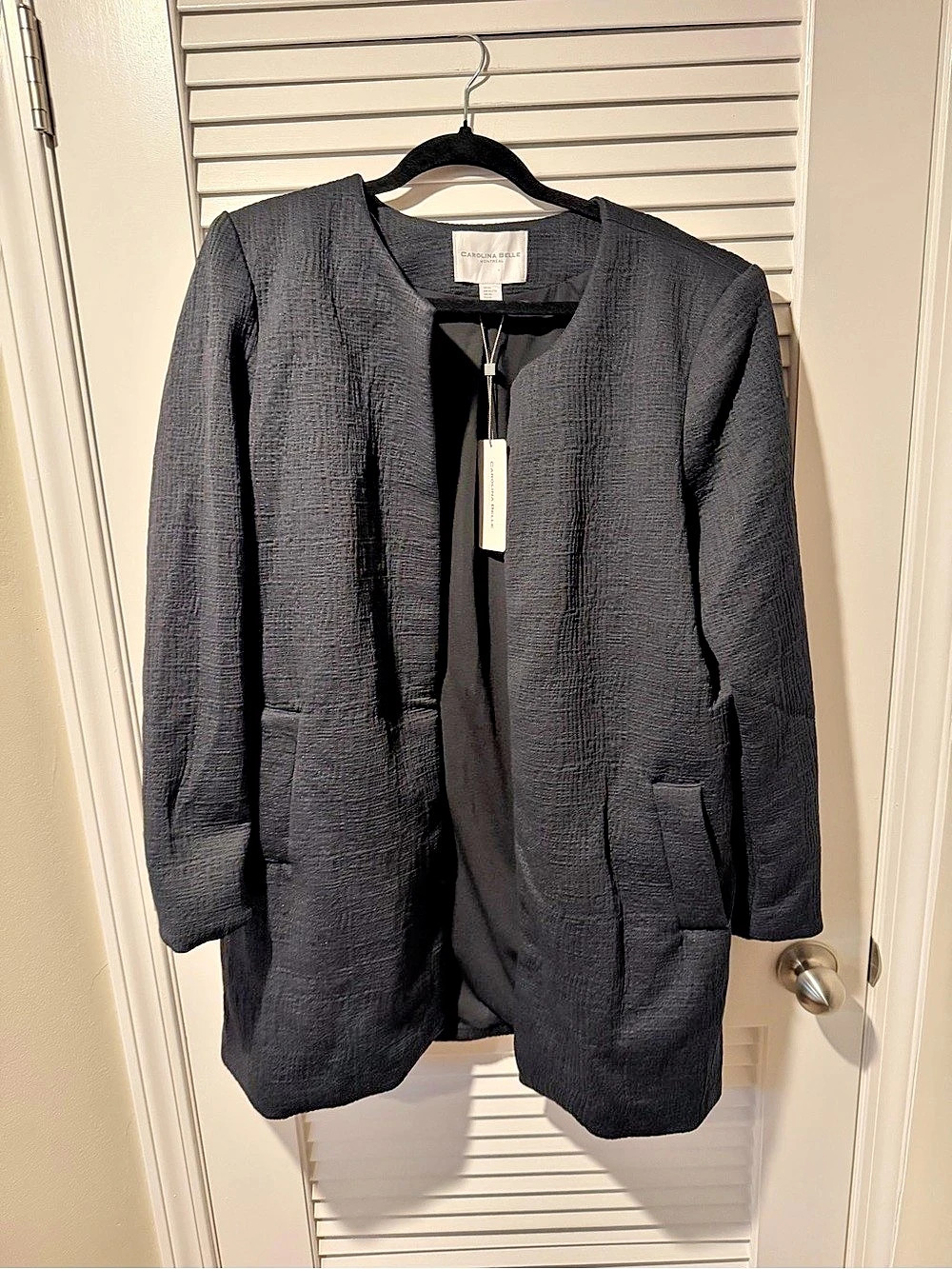 Carolina Belle Black Blazer NWT